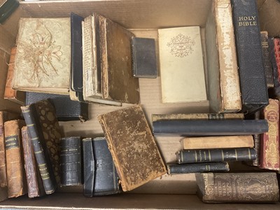 Lot 1654 - Collection of antiquarian books. (1 box)