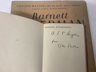Lot 1658 - Collection of material relating to Leighton - Straker book binders