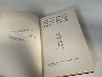 Lot 1648 - A. A. Milne - Now we are six, 1927 first edition