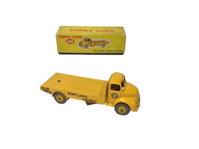 Lot 1921 - Dinky Toys diecast Leyland Cement Wagon No.419, Ford Transit Van No.407, Ford Hertz Transit Van, No.407, Midland Mobile Bank No.280 & Bedford TK Tipper No.435, all boxed (5)