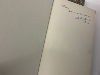 Lot 1640 - Collection of signed and dedicated books, the majority hardback and first editions, including Quentin Blake, Melvyn Bragg, Bruce Fogle, Jack Pullman, June Kenton and various others. Approximately...