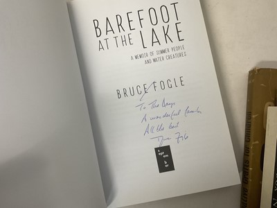 Lot 1640 - Collection of signed and dedicated books, the majority hardback and first editions, including Quentin Blake, Melvyn Bragg, Bruce Fogle, Jack Pullman, June Kenton and various others. Approximately...