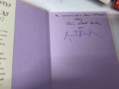 Lot 1640 - Collection of signed and dedicated books, the majority hardback and first editions, including Quentin Blake, Melvyn Bragg, Bruce Fogle, Jack Pullman, June Kenton and various others. Approximately...