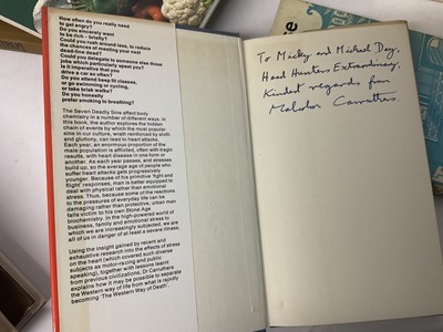 Lot 1640 - Collection of signed and dedicated books, the majority hardback and first editions, including Quentin Blake, Melvyn Bragg, Bruce Fogle, Jack Pullman, June Kenton and various others. Approximately...