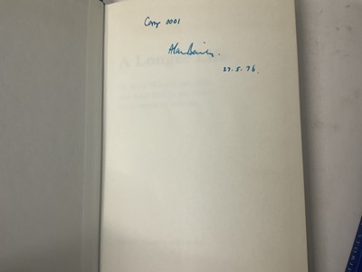 Lot 1639 - Collection of signed books, the majority hardback and first editions