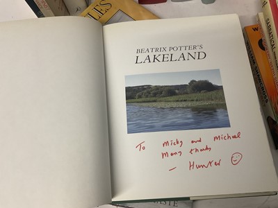 Lot 1638 - Collection of signed books, the majority hardback and first editions