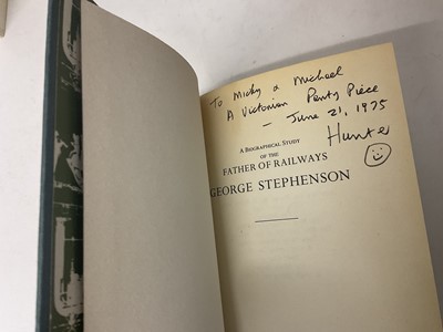 Lot 1638 - Collection of signed books, the majority hardback and first editions