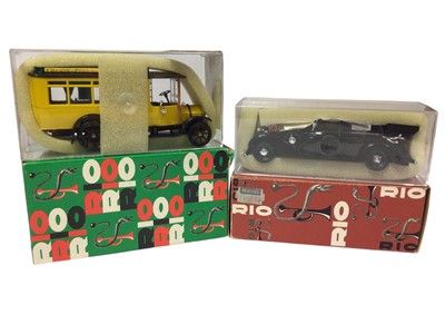 Lot 1926 - Rio diecast vintage vehicles, boxed (6)