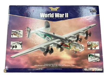 Lot 2046 - Three Corgi WWII The Aviation Archive war planes