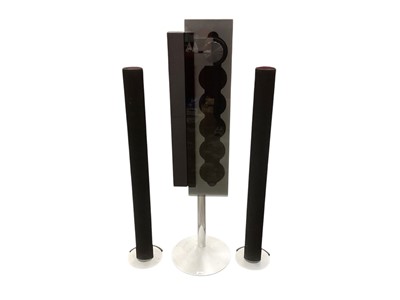 Lot 2332 - Bang & Olufsen Beosound 9000 CD player with a pair of speakers