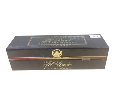 Lot 2613 - Bottle of Pol Roger Winston Churchill champagne - boxed