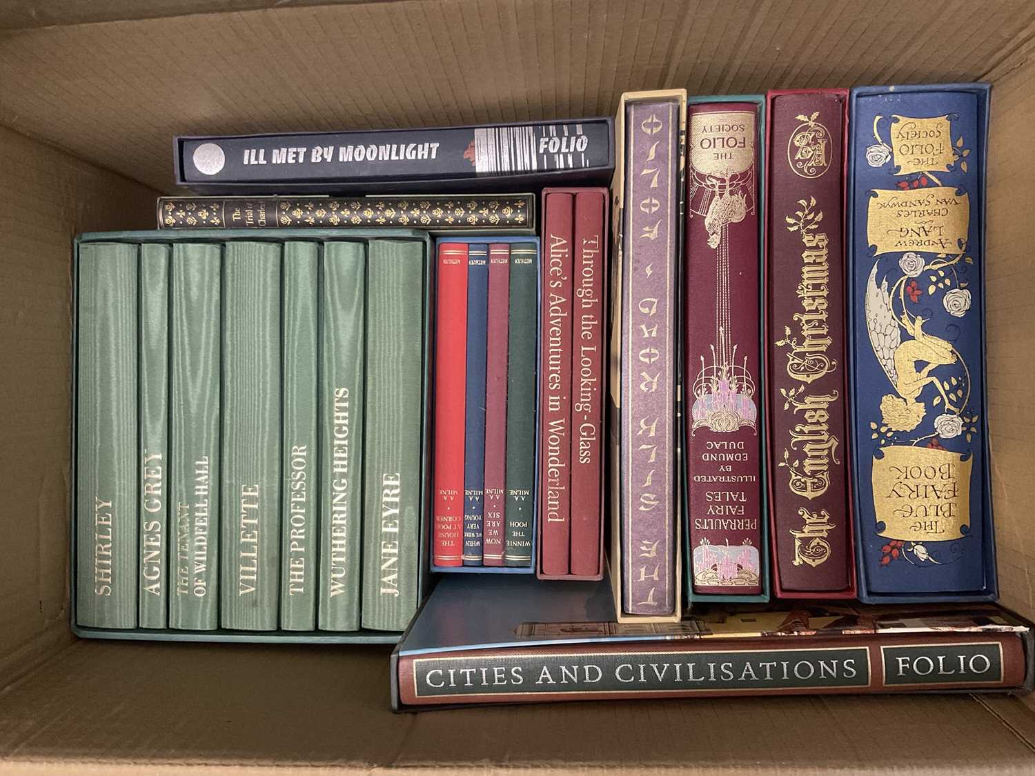 Lot 1637 - Collection of Folio Society books, 1 box