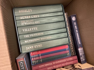 Lot 1637 - Collection of Folio Society books, 1 box
