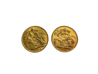 Lot 513 - G.B. - Gold Sovereigns George V 1913 X 2 VF-AEF (2 coins)