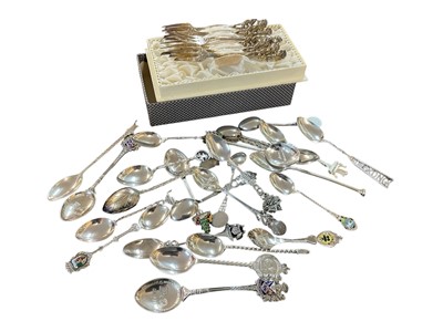 Lot 350 - Silver novelty and commemorative spoons