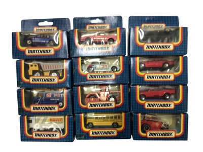 Lot 1958 - Matchbox MB Series diecast vehicles, in window boxes and other diecast vehicles (1 box)