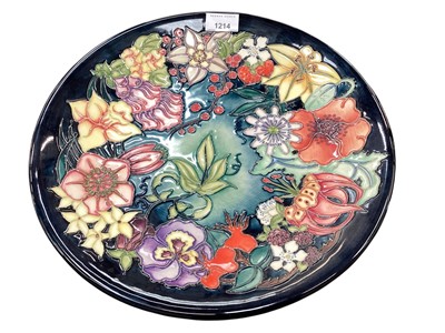 Lot 1214 - Six various Moorcroft pottery dishes