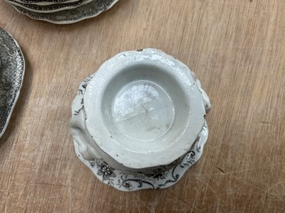 Lot 1315 - Victorian dolls house dinner service