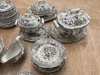 Lot 1315 - Victorian dolls house dinner service