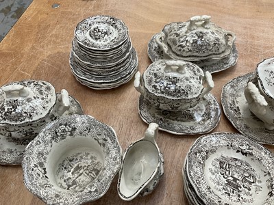Lot 1315 - Victorian dolls house dinner service
