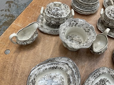Lot 1315 - Victorian dolls house dinner service