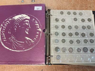 Lot 527 - G.B. - A coin album containing a quantity of pre 1920 & pre 1947 coinage (Qty)