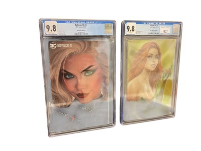 Lot 1627 - CGC universal graded 9.8 DC Comics Poison Ivy #1 (KRS comics foil edition) together with CGC universal graded 9.8 Batman '89 #1 (KRS comics edition B)