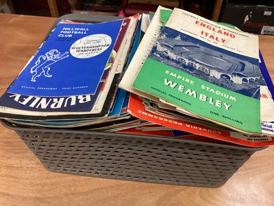 Lot 1480 - Football programmes