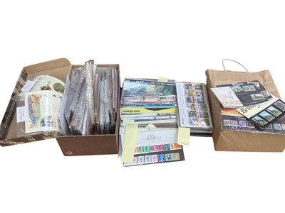 Lot 1430 - Stamps - selection of GB & French presentation packs (qty)