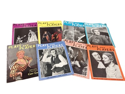Lot 1497 - Plays & Players magazines 1954-1960 (quantity 60)