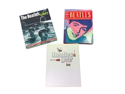 Lot 2336 - Three boxes of Beatles related books