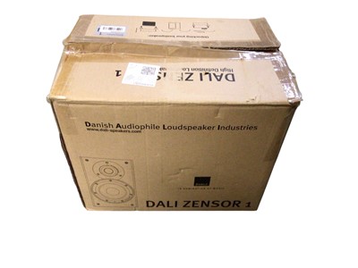 Lot 2260 - Pair of Danish Audiophile Loudspeaker Industries Zensor 1 Speakers, boxed (1)