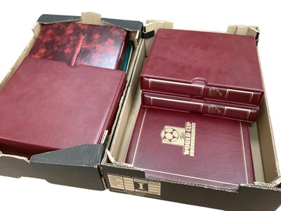 Lot 1472 - Stamps - The Olympic Masterfile (4 vols) and World Cup Collection of lovers and stamps (2 albums) and one volume of the European Football Stamp Collection (7 albums)
