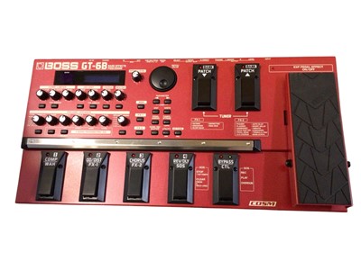 Lot 2262 - Boss GT-6B Bass Effects Processor Pedal (no adaptor) (1)