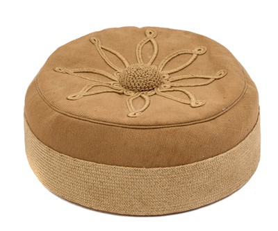 Lot 111 - Rare Victorian Officer's pill box cap of the Calcutta Mounted Rifles