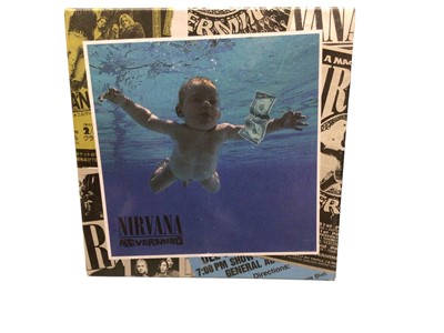 Lot 2276 - Nirvana LPs including Nevermind, Nevermind Box Set, Live at the Paramount, From the Muddy Banks of the Wishkah and Unplugged in New York (5)