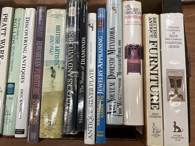 Lot 1616 - Box of Antique Collectors Club reference books