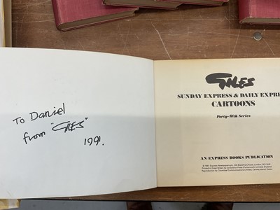 Lot 1620 - Set of Jane Austen works, signed Giles and Winnie the Pooh books