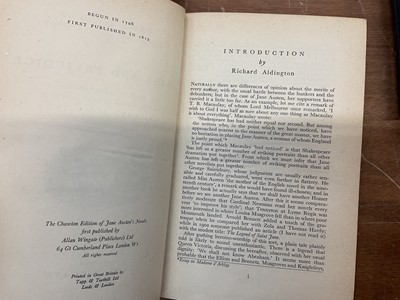 Lot 1620 - Set of Jane Austen works, signed Giles and Winnie the Pooh books