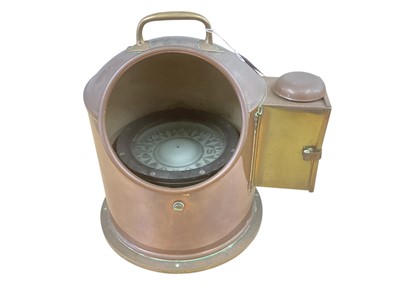 Lot 2603 - Ships binnacle compass