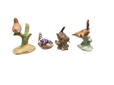 Lot 1268 - Collection of ceramic figures of wrens including Strangl, Crown Derby, Doulton etc. (20)