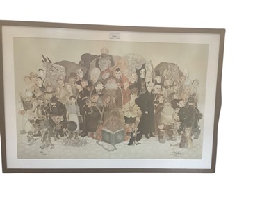Lot 2604 - Paul Kirby signed limited edition print: signed and numbered 430/2000 for the Discworld series