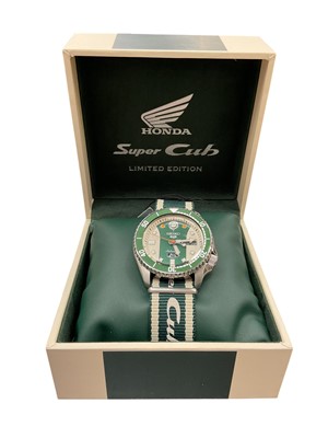 Lot 204 - Seiko Super cub limited edition watch with box and papers.
