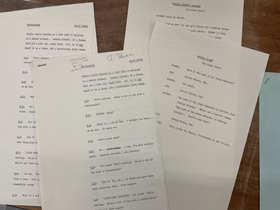 Lot 1441 - Collection of six original 1960s scripts from The Frost Show