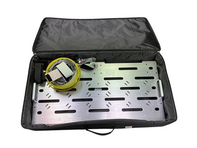 Lot 2323 - Fender Pro Pedal board Large 32"x16" complete with bag