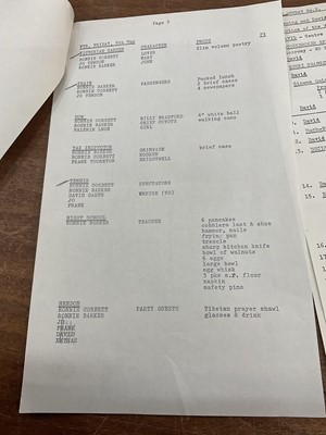 Lot 1447 - Small group of paperwork, schedules etc, relating to The Frost Report and Two Ronnies.