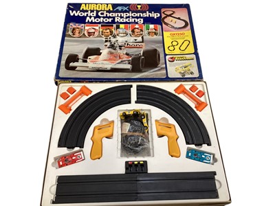 Lot 2007 - Vintage (c1970's) Aurora AFX GX1250 World Championship Motor Racing set, boxed (1)