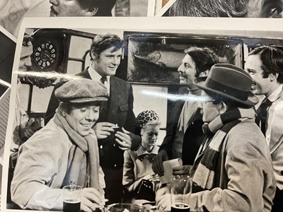 Lot 1454 - Photographs from The Frost Report and Frost on Sunday, subjects including The Two Ronnies, John Cleese, Michael Palin, Roy Kinnear, Danny La Rue, Hattie Jacques and others. Provenance: Josephine...