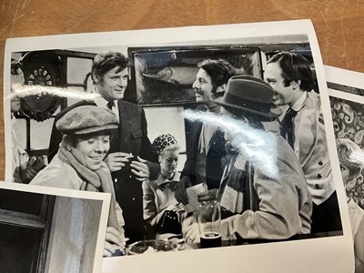 Lot 1454 - Photographs from The Frost Report and Frost on Sunday, subjects including The Two Ronnies, John Cleese, Michael Palin, Roy Kinnear, Danny La Rue, Hattie Jacques and others. Provenance: Josephine...