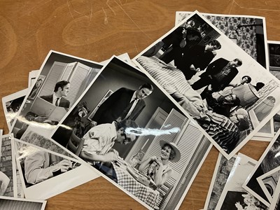 Lot 1454 - Photographs from The Frost Report and Frost on Sunday, subjects including The Two Ronnies, John Cleese, Michael Palin, Roy Kinnear, Danny La Rue, Hattie Jacques and others. Provenance: Josephine...